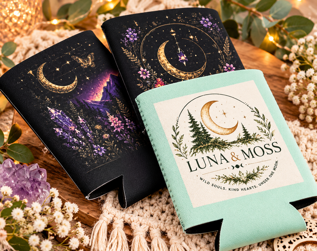 Magical Moon Koozies